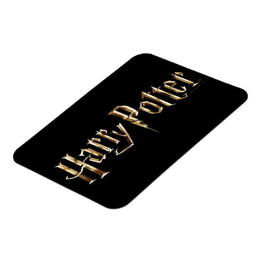 Gold Harry Potter Logo Magneet (Linkerzijde)