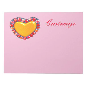 Gold hart Thunder_Cove Notitieblok