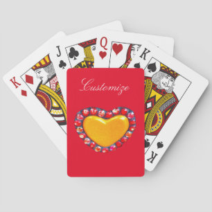 Gold hart Thunder_Cove Pokerkaarten