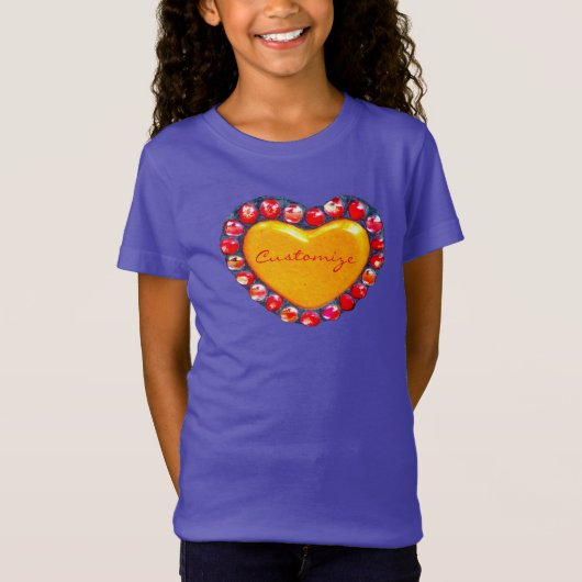 Gold hart Thunder_Cove T-shirt (Voorkant)