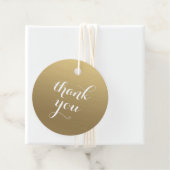 Gold Hartelijk dank Bedankjes Labels (In situ)