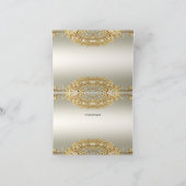 Gold  - Hartelijk dank Bedankkaart (Binnen)