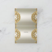 Gold  - Hartelijk dank Bedankkaart (Binnen)