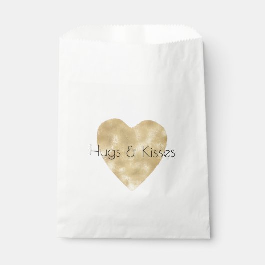 Gold Heart Bedankzakje (Voorkant)