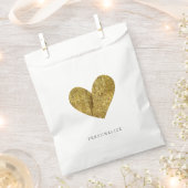 Gold Heart Bedankzakje (Geknipt)