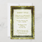 Gold Heart en Angel Wings Kaart (Voorkant)