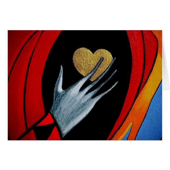 Gold Heart Green King Detail van Gregory Gallo (Voorkant Horizontaal)