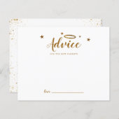 Gold Heart Heaven Sent Advice for the New Parents (Voorkant / Achterkant)