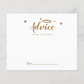 Gold Heart Heaven Sent Advice for the New Parents (Voorkant)