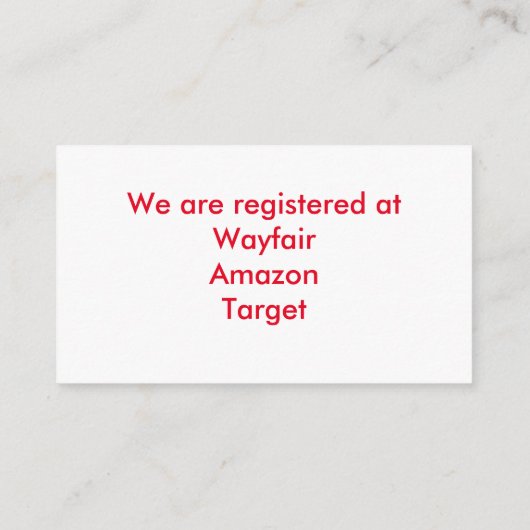 Gold Heart Lijst Afbeelding en Red Fabric Registry Informatiekaartje (Achterkant)