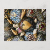 Gold Heart Rocks! Door Julie Ann Stricklin Uitnodiging Briefkaart (Voorkant)