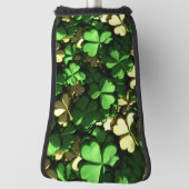Gold Heart Shamrocks Golfheadcover (Draai 90)