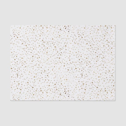 Gold Heart Tissuepapier (Voorkant)