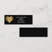 Gold Heart Visitekaartje (Voorkant / Achterkant)