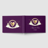Gold Heart Vrouw bruiloft | Gastenboek (Volledig)