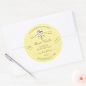 Gold  Hearts Cream Product Labels met Logo (Envelop)