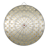 Gold Hearts Dartboard Dartbord (Voorkant)