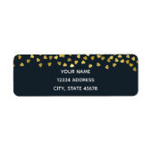 Gold Hearts Etiket (Voorkant)