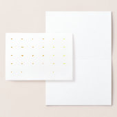 Gold Hearts Folie Kaarten (Display)