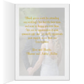Gold Hearts Foto Weddenschap (Binnen (Rechts))