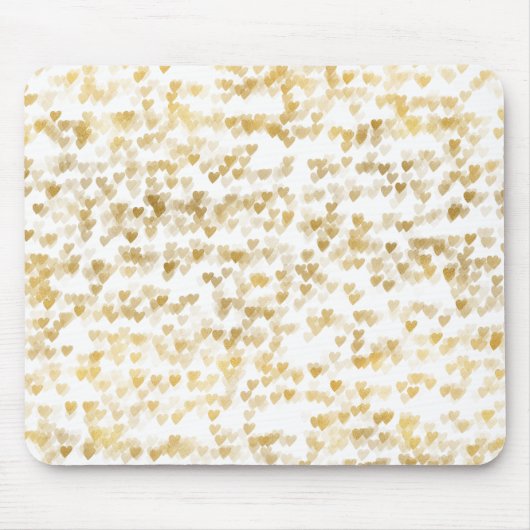 Gold Hearts Muismat (Voorkant)