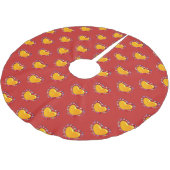 Gold Hearts Thunder_Cove Kerstboom Rok (Gekanteld)