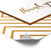 Gold Hearts Welkom bij ons, altijd na het ondertek Poster (Hoek)