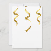 Gold Heels en Champagne Women's Birthday Kaart (Achterkant)