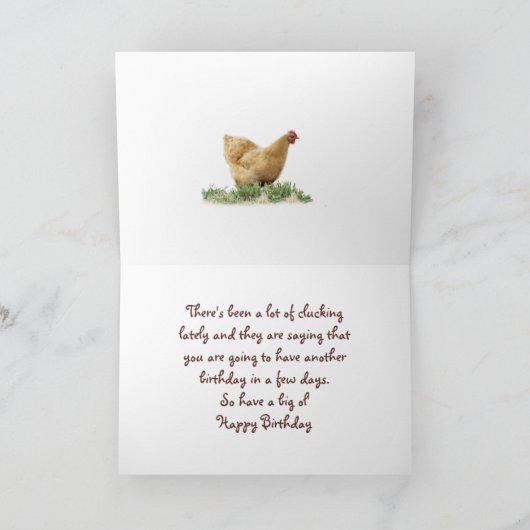 Gold Hen and Old Barn - customize any place Kaart (Binnen)