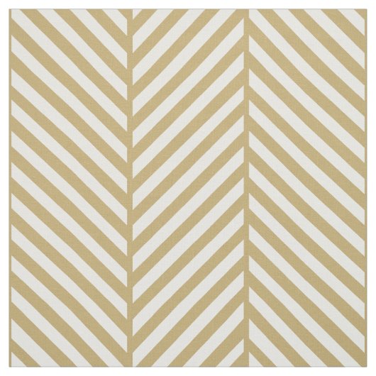 Gold Herringbone Large Scale Stof (Swatch)