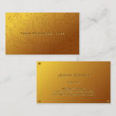 Gold High-tech Circuit Board visitekaartje (Voorkant / Achterkant)
