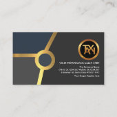 Gold Highway Route Map Taxi Driver Ride Share Visitekaartje (Achterkant)