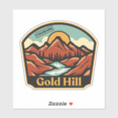 Gold Hill, Colorado Sticker (Vel)