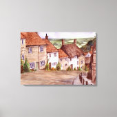 Gold Hill Shaftesbury Canvas Print (Voorkant)