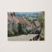 Gold Hill, Shaftesbury, Dorset, Engeland Legpuzzel (Horizontaal)