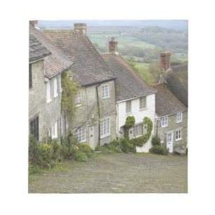 Gold Hill, Shaftesbury, Dorset, Engeland, Verenigd Notitieblok
