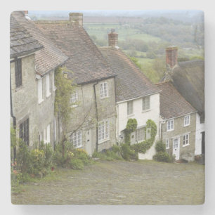 Gold Hill, Shaftesbury, Dorset, Engeland, Verenigd Stenen Onderzetter