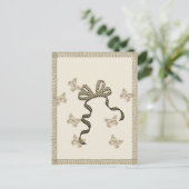 Gold Holiday Season Vibe Briefkaart (Staand voorkant)