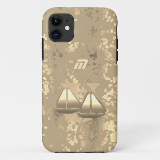 Gold Holiday Season Vibe Case-Mate iPhone Case (Achterkant)