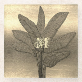 Gold Holiday Season Vibe Glazen Onderzetter