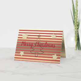 Gold Holiday Season Vibe Kaart