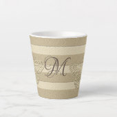 Gold Holiday Season Vibe Latte Mok (Voorkant)