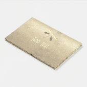 Gold Holiday Season Vibe Post-it® Notes (Schuin)