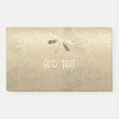 Gold Holiday Season Vibe Post-it® Notes (Voorkant)