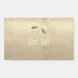 Gold Holiday Season Vibe Post-it® Notes