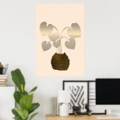 Gold Holiday Season Vibe Poster (Thuiskantoor)