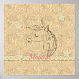 Gold Holiday Season Vibe Poster