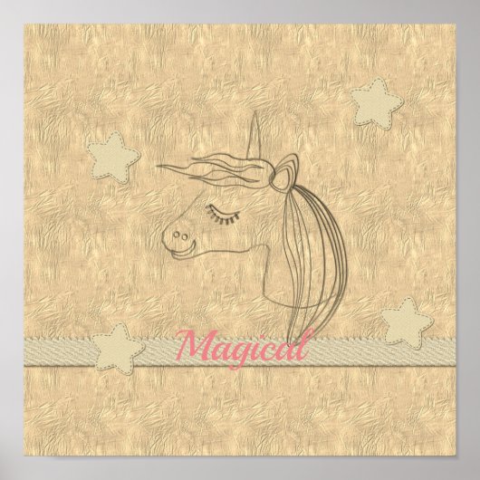 Gold Holiday Season Vibe Poster (Voorkant)