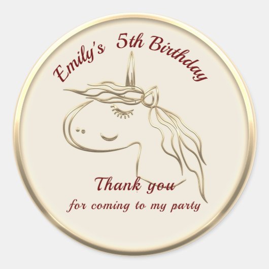 Gold Holiday Season Vibe Ronde Sticker (Voorkant)