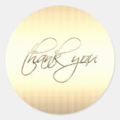 Gold Holiday Season Vibe Ronde Sticker (Voorkant)